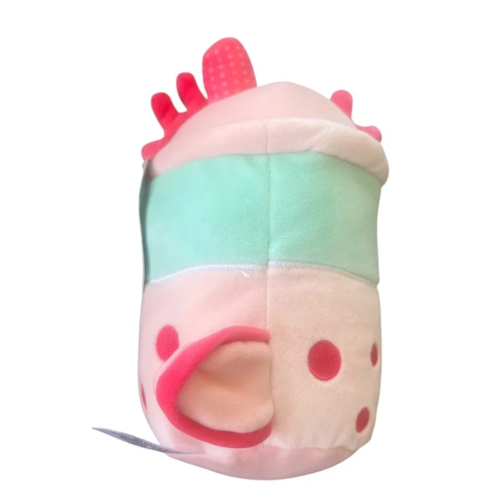 Puchi Gumi Axolotl Plush Toy Pink Mint Soft Stuffed Animal 8.5